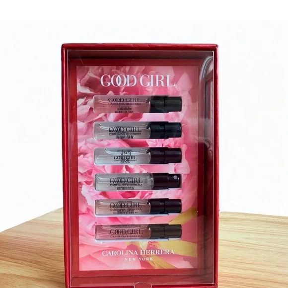 NIB 6 Carolina Herrera Good Girl Collection Sampler Perfume Cologne Mist Set - Picture 1 of 3